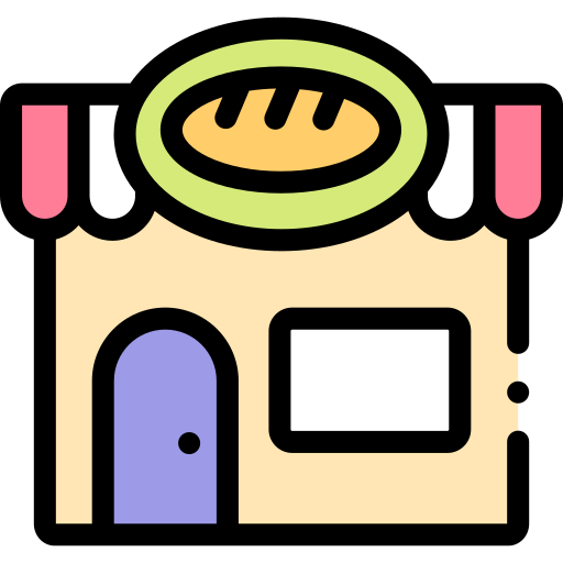 Bakery Detailed Rounded Lineal color icon