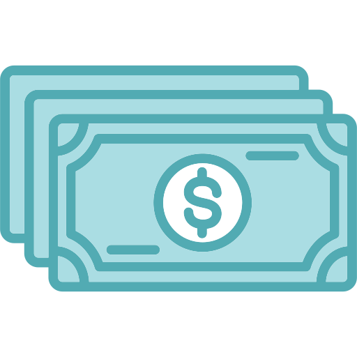 Cash Generic Blue icon