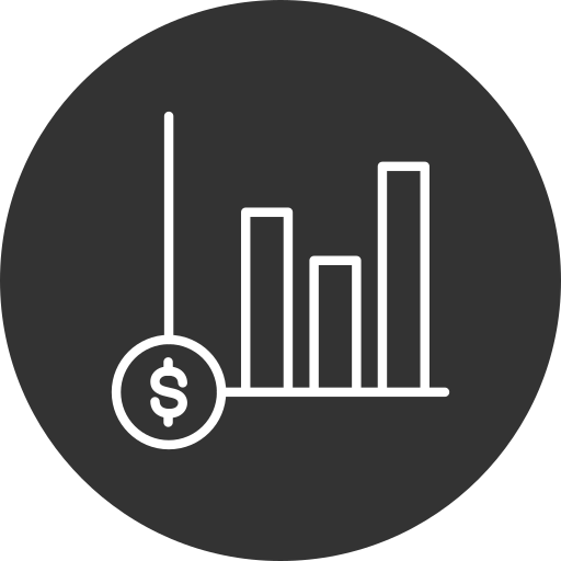 Bar chart Generic Glyph icon