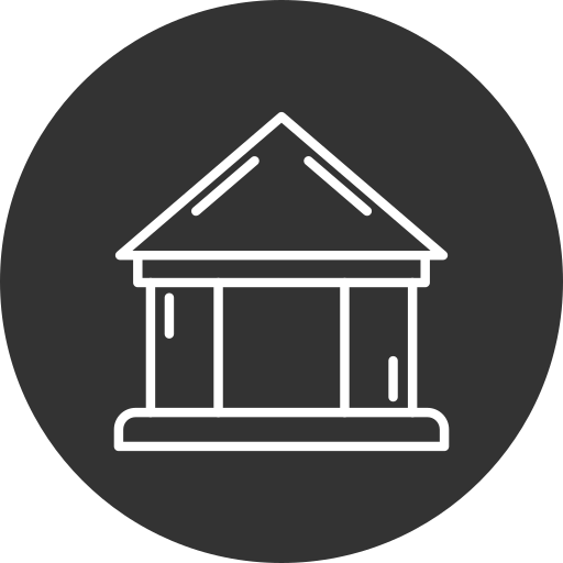 Bank Generic Glyph Icon