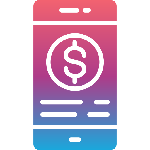 pago en línea icono gratis