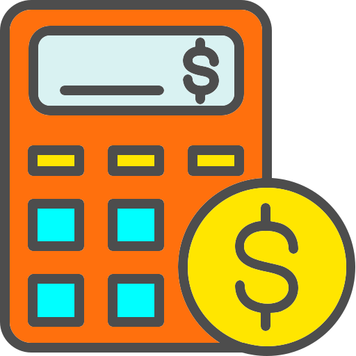 Calculator Generic Outline Color icon