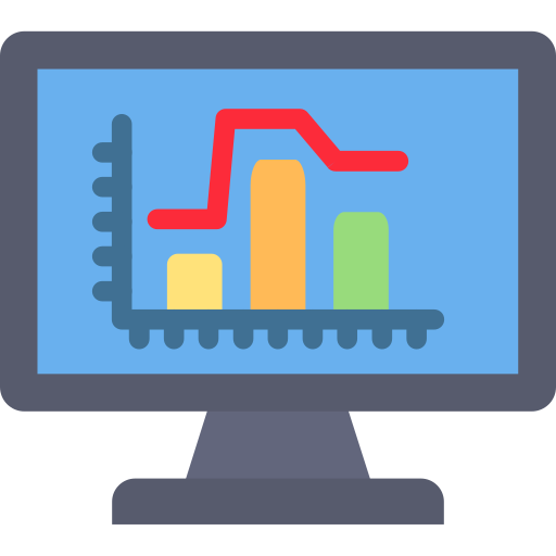 gráfico de negocios icono gratis