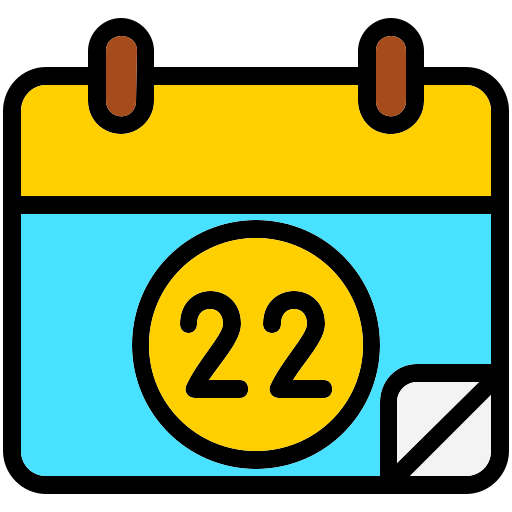 Calendar Generic Outline Color icon