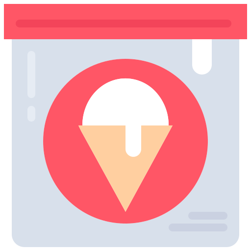Ice cream free icon