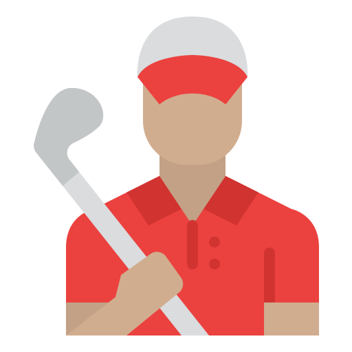 Golfer free icon Golfer free icon