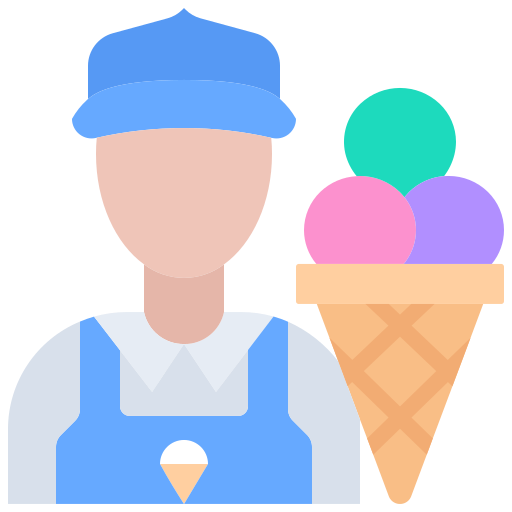 vendedor icono gratis