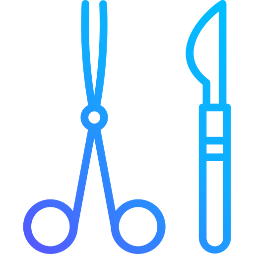 cirugía icono gratis