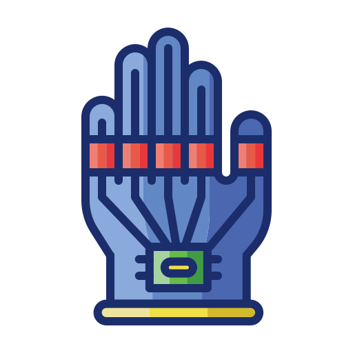 Wired glove free icon