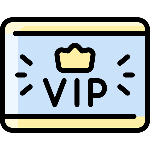 tarjeta vip icono gratis