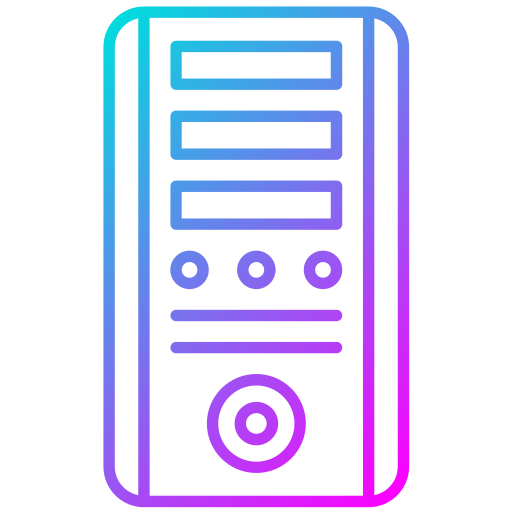 torre de computadoras icono gratis