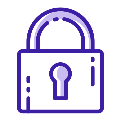 Padlock Generic Color Omission icon