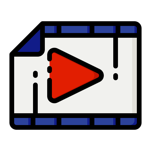lecteur vidéo Icône gratuit