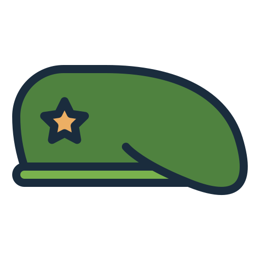 Beret Generic Outline Color icon
