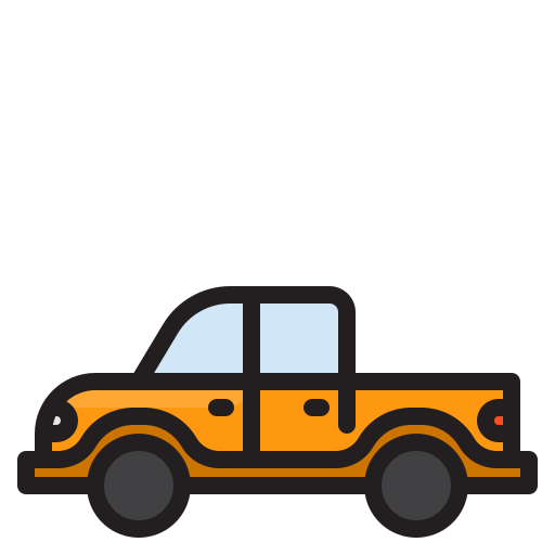 Pickup Car - Free Transport Icons