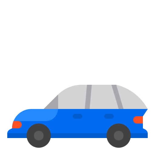 coche hatchback icono gratis