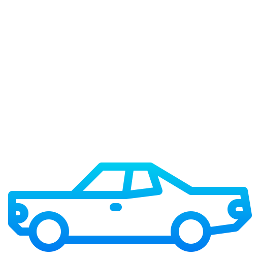 coche musculoso icono gratis