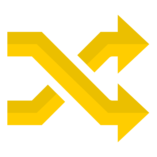 Shuffle free icon