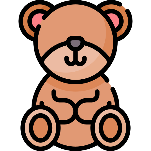 Teddy bear Special Lineal color icon