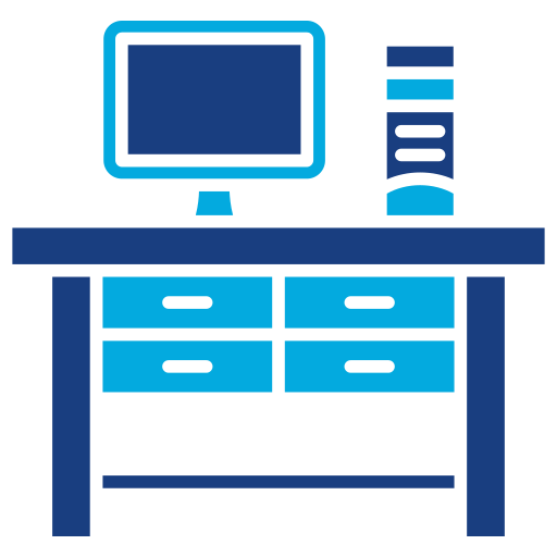 Workplace free icon Workplace free icon