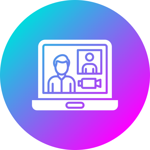 videoconferência grátis ícone