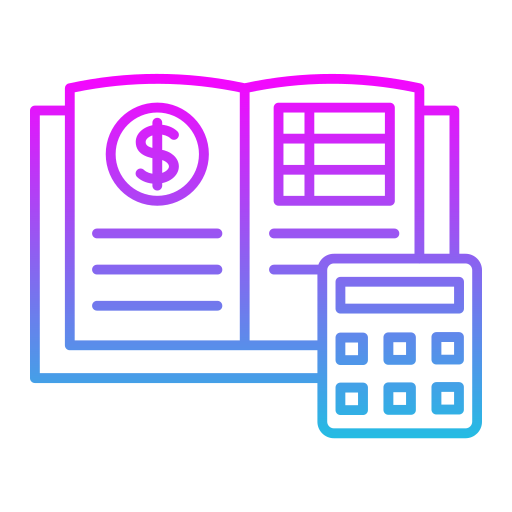 libro de contabilidad icono gratis