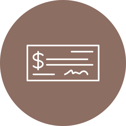 Cheque - free icon