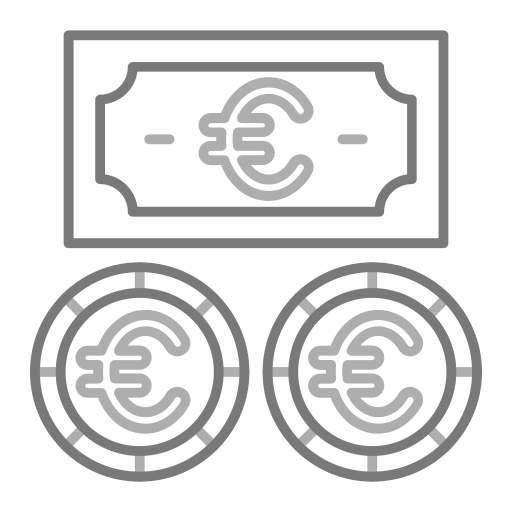 euro icono gratis