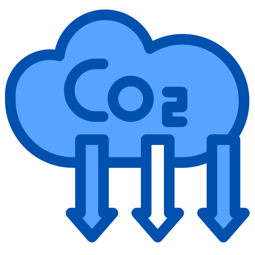 nube de co2 icono gratis