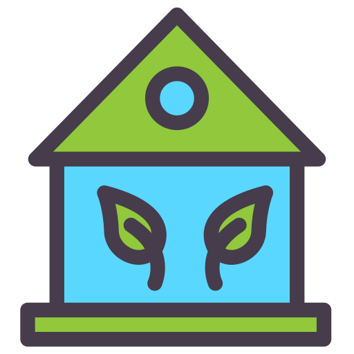 casa verde icono gratis