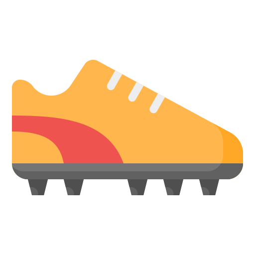 zapatos de fútbol icono gratis