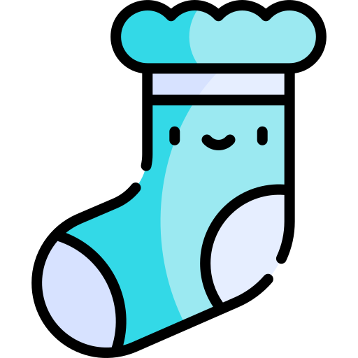 Baby socks - free icon