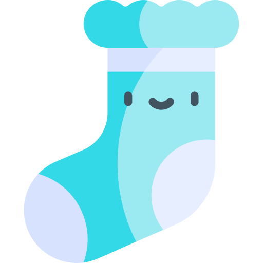 Baby socks Kawaii Flat icon