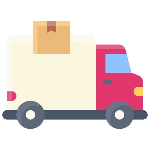 entrega icono gratis