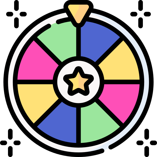 Fortune Wheel Special Lineal Color Icon