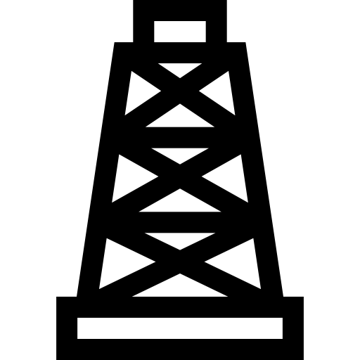 plataforma de petróleo grátis ícone
