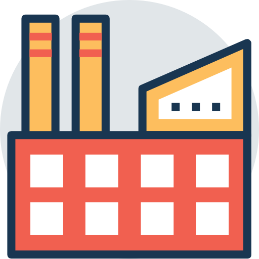 Factory free icon Factory free icon