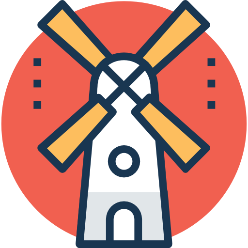 Windmill free icon Windmill free icon
