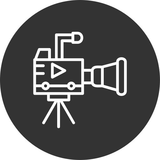 câmera de vídeo grátis ícone câmera de vídeo grátis ícone