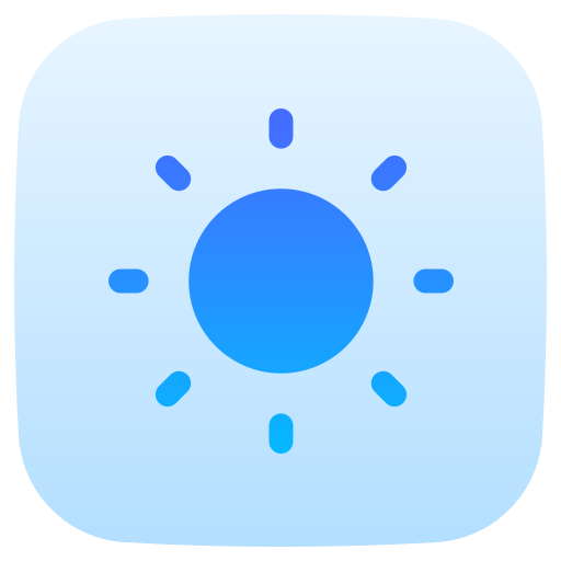 Sun - free icon