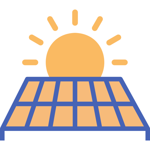 panel solar icono gratis