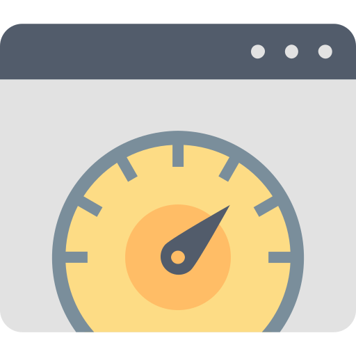 velocidad de página icono gratis