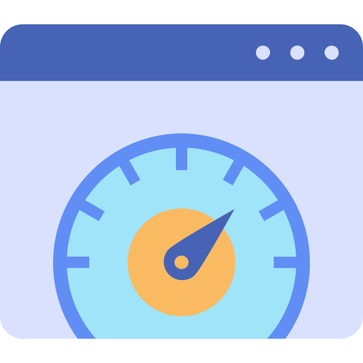 velocidad de página icono gratis