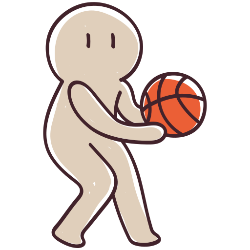 Basketball player Stickers - Free sports and competition Stickers