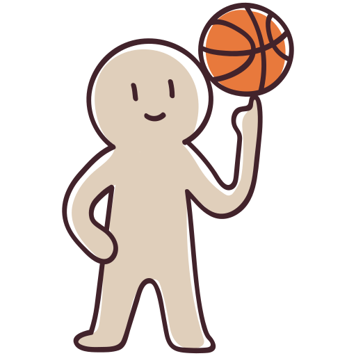 Basketball player Stickers - Free sports and competition Stickers