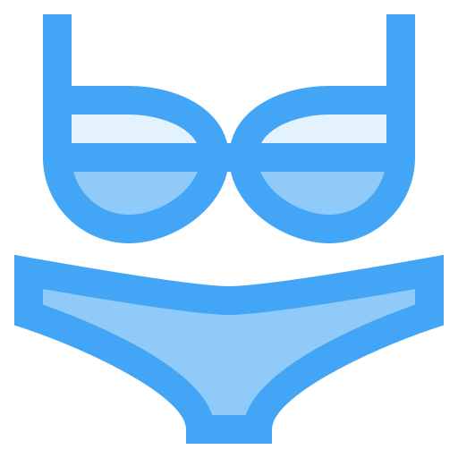 bikini icono gratis