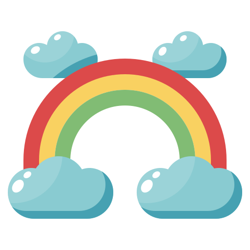 regenbogen kostenlos Icon regenbogen kostenlos Icon