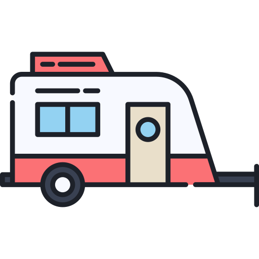 Caravan Generic Outline Color icon