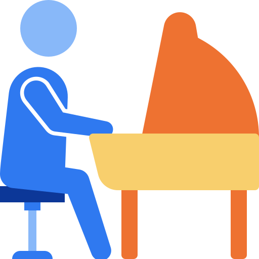 piano icono gratis