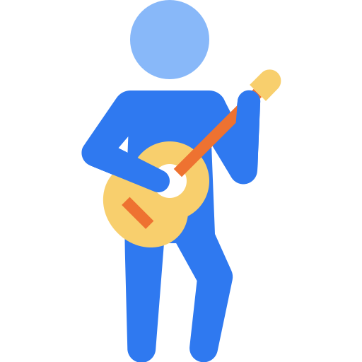 guitarra icono gratis